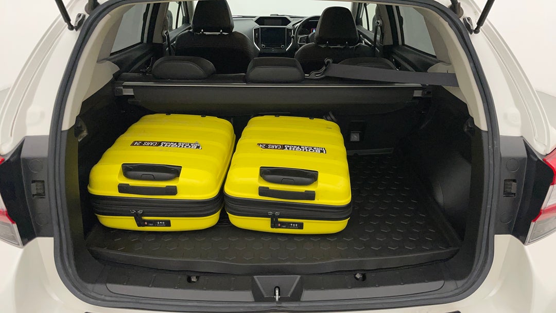 Boot Inside View with Luggage