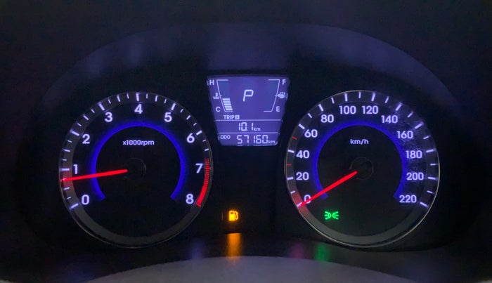2017 Hyundai Verna 1.6 VTVT S AT, Petrol, Automatic, 57,376 km, Odometer Image
