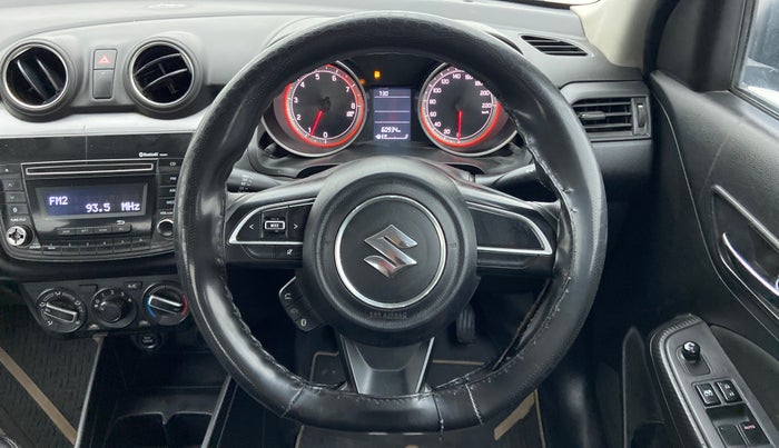 2020 Maruti Swift VXI, Petrol, Manual, 60,999 km, Steering Wheel Close Up