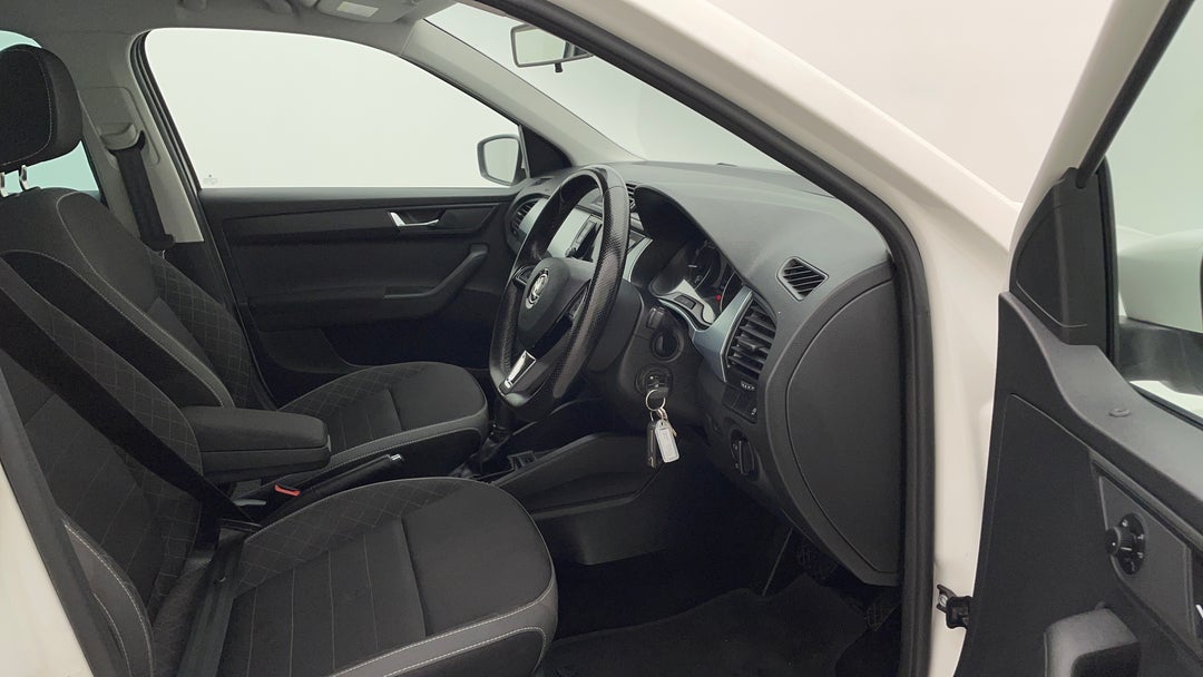 Right Side Front Door Cabin View