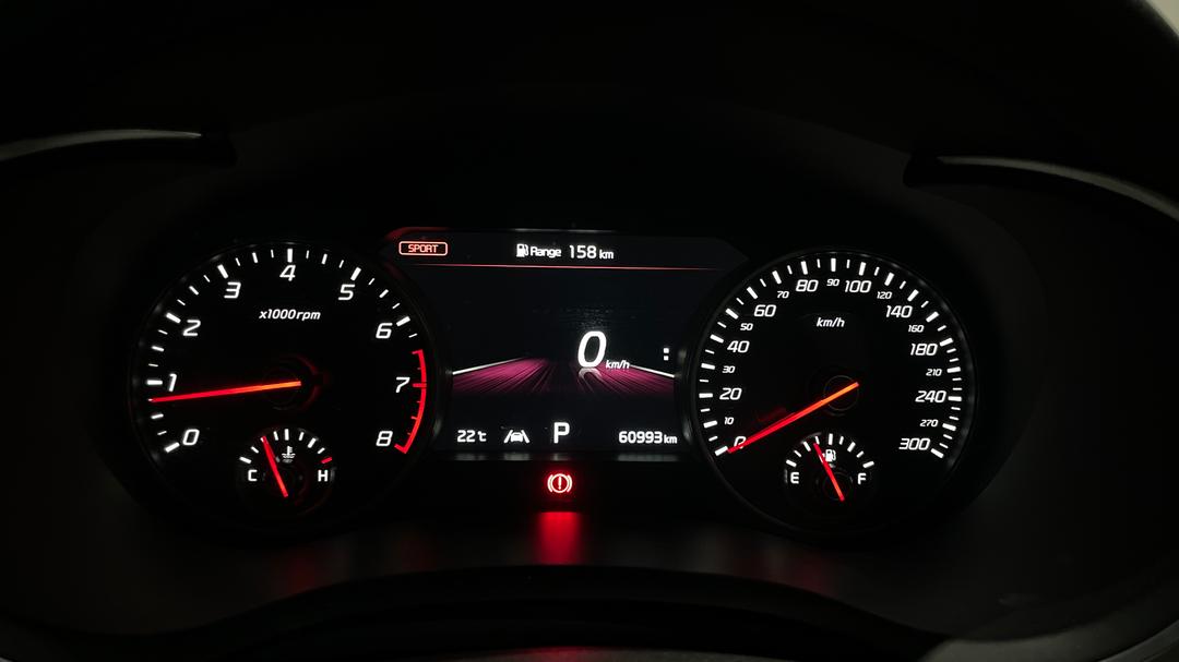 2020 Kia Stinger Gt (black Leather), Automatic, 60993 km, Odometer View