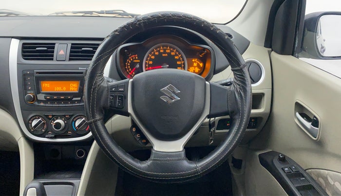 2015 Maruti Celerio ZXI AMT, Petrol, Automatic, 40,494 km, Steering Wheel Close Up