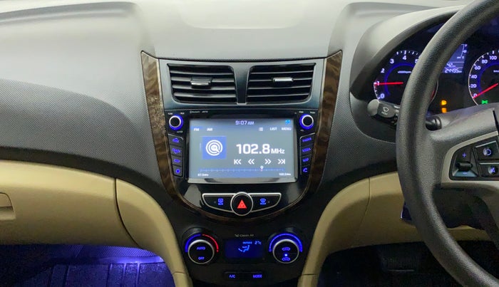 2016 Hyundai Verna 1.6 VTVT SX AT, Petrol, Automatic, 25,283 km, Air Conditioner