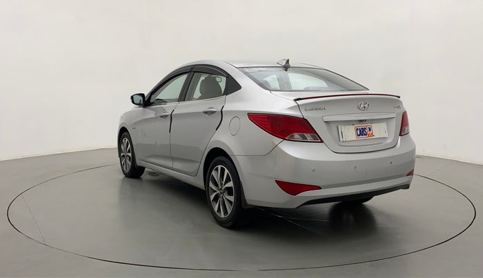 2016 Hyundai Verna 1.6 VTVT SX AT, Petrol, Automatic, 25,283 km, Left Back Diagonal