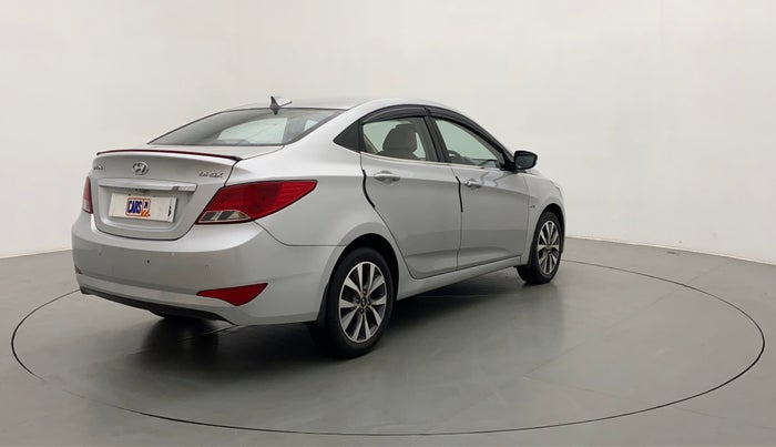 2016 Hyundai Verna 1.6 VTVT SX AT, Petrol, Automatic, 25,021 km, Right Back Diagonal