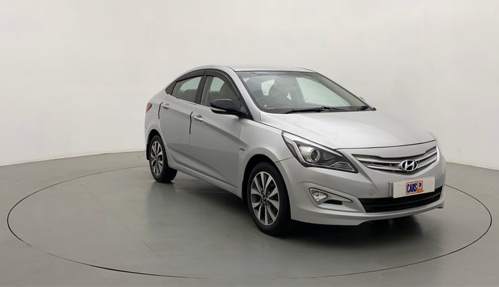 2016 Hyundai Verna 1.6 VTVT SX AT, Petrol, Automatic, 25,283 km, Right Front Diagonal