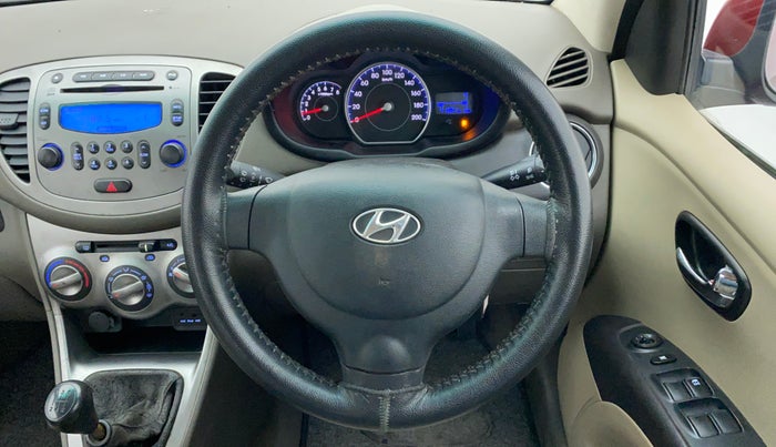 2012 Hyundai i10 SPORTZ 1.2 KAPPA2, Petrol, Manual, 41,030 km, Steering Wheel Close Up