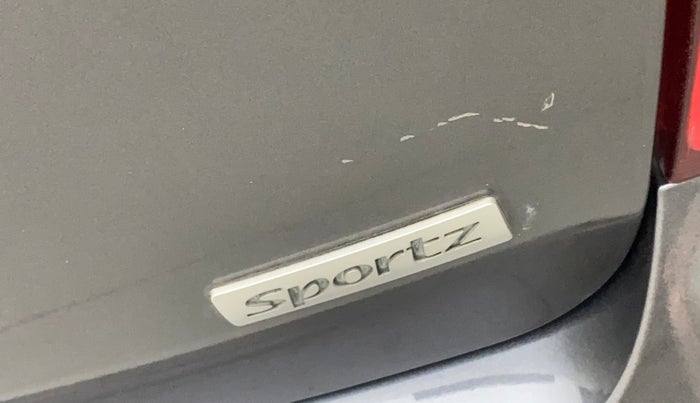 2012 Hyundai i10 SPORTZ 1.2, Petrol, Manual, 62,722 km, Dicky (Boot door) - Minor scratches