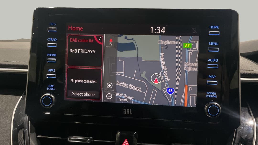 2021 Toyota Corolla Zr Hybrid, Automatic, 62994 km, Infotainment System