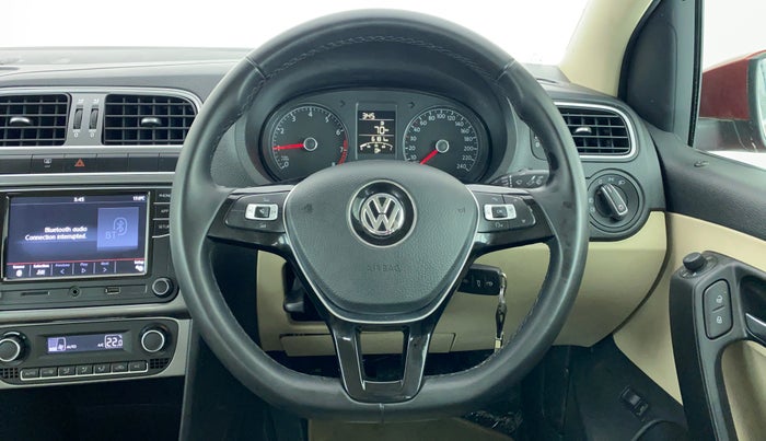 2020 Volkswagen Vento HIGHLINE PLUS 1.0 TSI MT, Petrol, Manual, 6,323 km, Steering Wheel Close Up