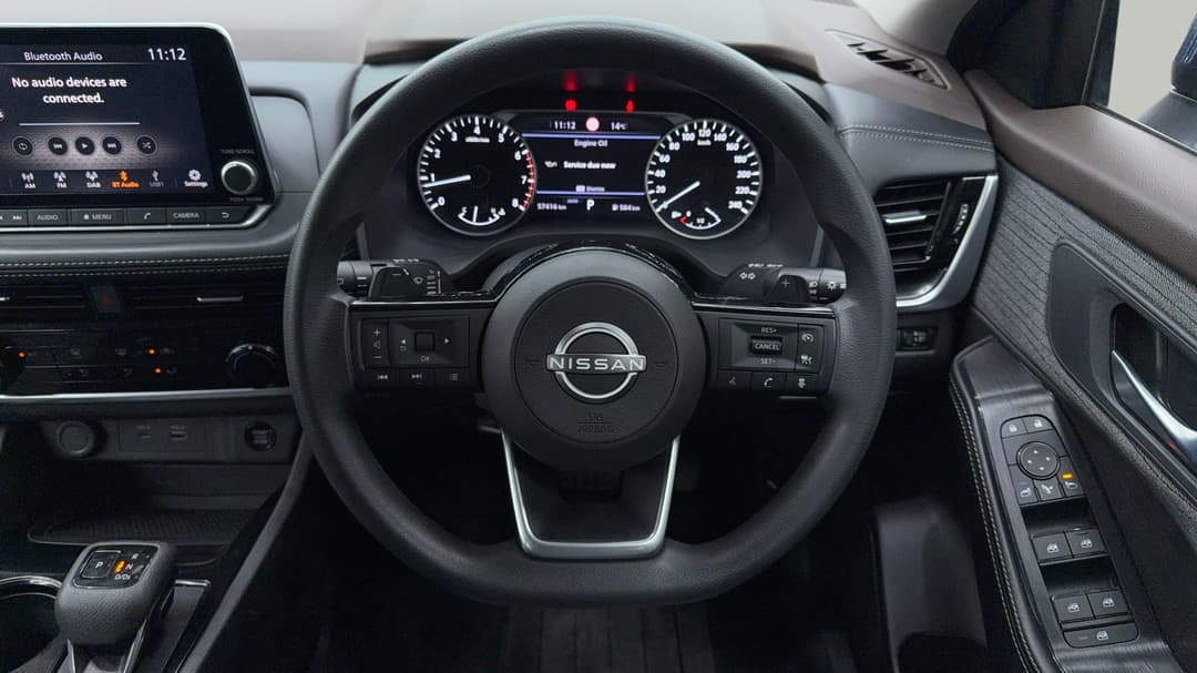 2024 Nissan X-trail St (4WD) 7 Seat, Automatic, 57416 km, Steering Wheel Close-up