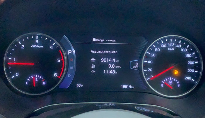 2019 KIA SELTOS 1.5 GTX+ AT, Diesel, Automatic, 19,980 km, Odometer Image