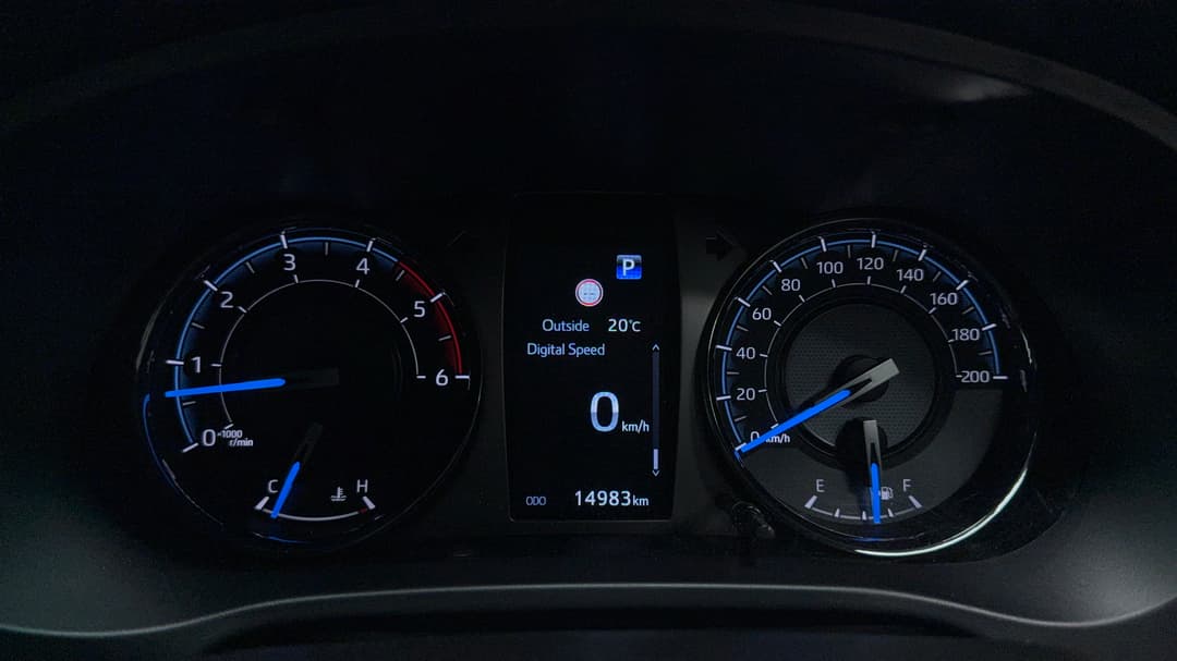 2022 Toyota Hilux Rugged X (4x4), Automatic, 14983 km, Odometer View