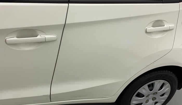 2014 Honda Brio S MT, Petrol, Manual, 35,921 km, Rear left door - Minor scratches