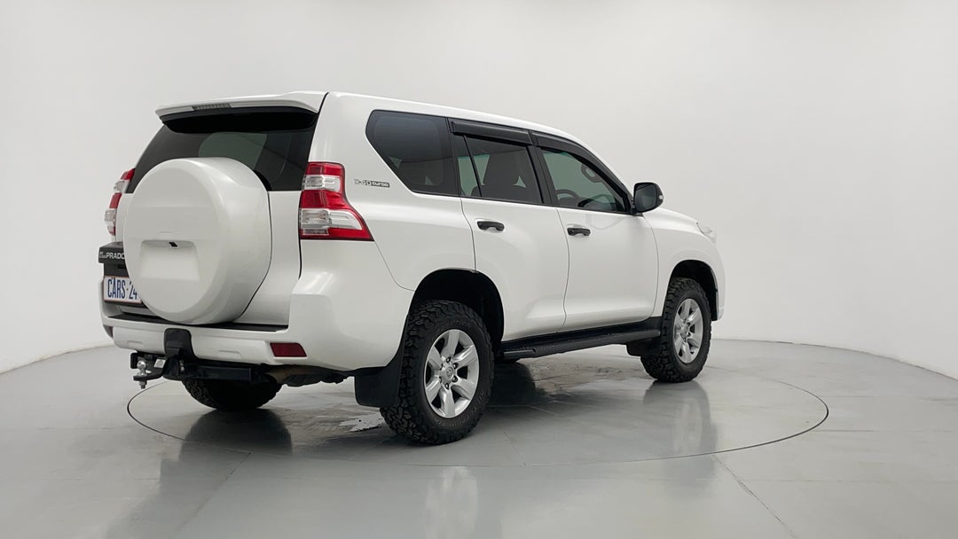 2017 Toyota Landcruiser Prado Gx (4x4), Automatic, 99350 km, Right Back Diagonal (45- Degree) View