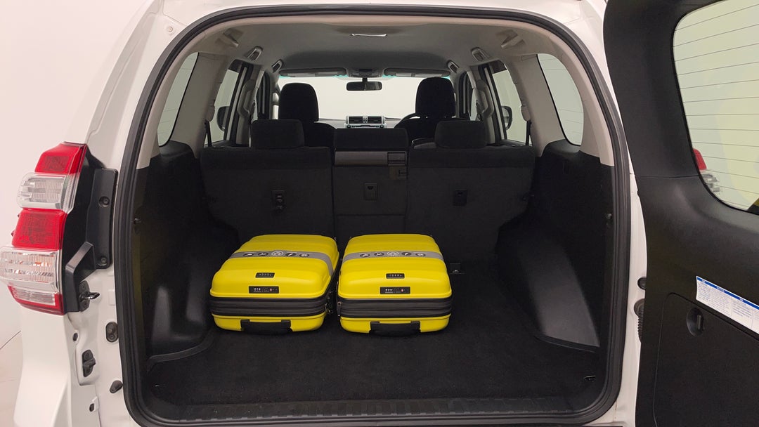 2017 Toyota Landcruiser Prado Gx (4x4), Automatic, 99350 km, Boot Inside View with Luggage