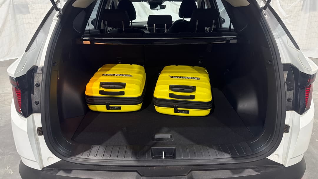 2023 Hyundai Tucson (FWD), Automatic, 15755 km, Boot Inside View with Luggage
