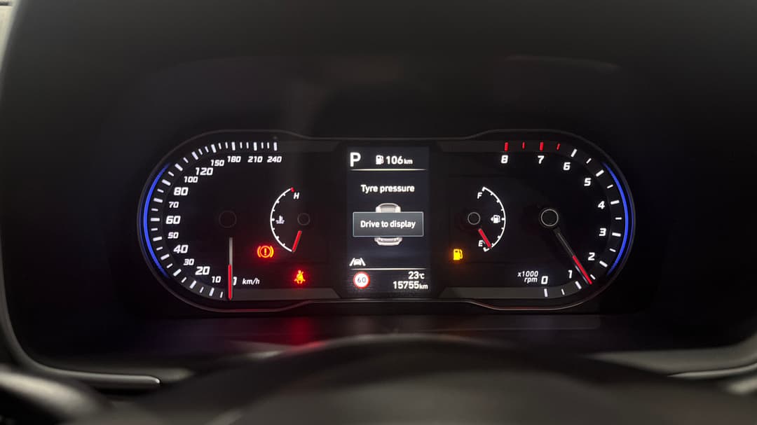 2023 Hyundai Tucson (FWD), Automatic, 15755 km, Odometer View