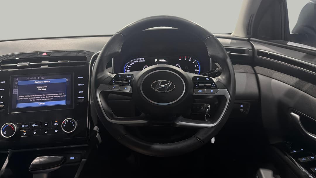 2023 Hyundai Tucson (FWD), Automatic, 15755 km, Steering Wheel Close-up