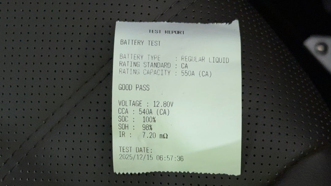 Car Battery Health