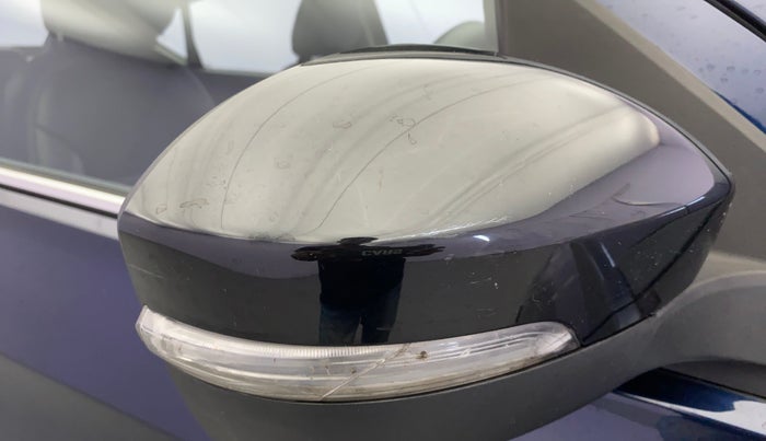 2020 Tata TIGOR XZ PLUS PETROL, Petrol, Manual, 28,567 km, Right rear-view mirror - Indicator light has minor damage