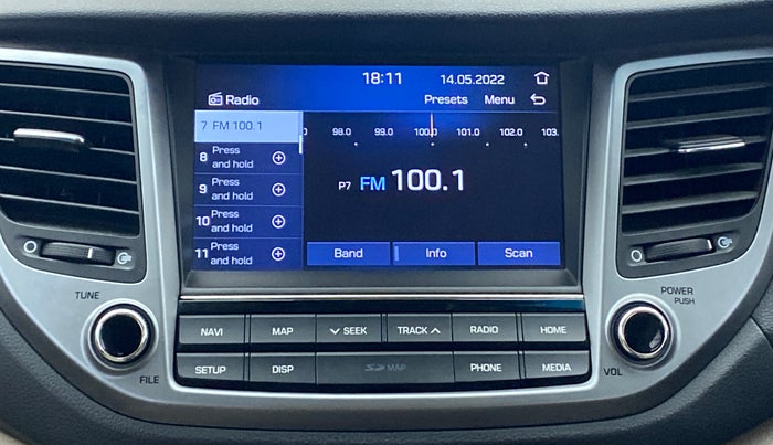 2019 Hyundai Tucson 2WD AT GL DIESEL, Diesel, Automatic, 18,668 km, Infotainment System
