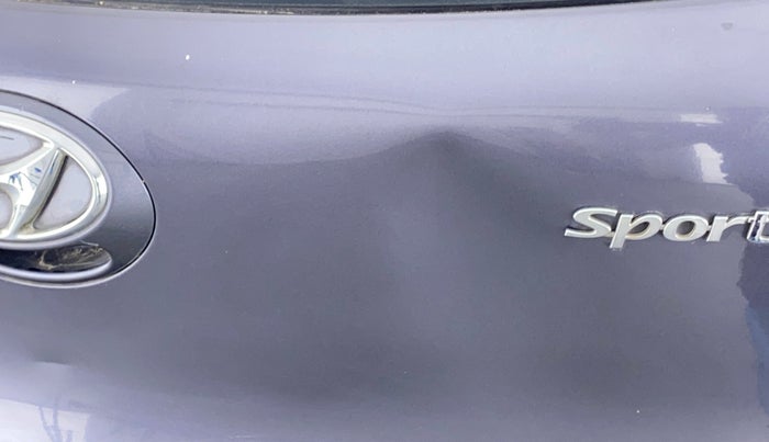 2017 Hyundai Grand i10 SPORTZ O 1.2, Petrol, Manual, 31,514 km, Dicky (Boot door) - Slightly dented