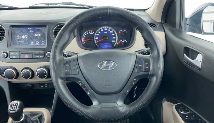 2017 Hyundai Grand i10 SPORTZ O 1.2, Petrol, Manual, 31,514 km, Steering Wheel Close Up