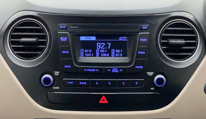 2019 Hyundai Grand i10 MAGNA 1.2 KAPPA VTVT, Petrol, Manual, 35,406 km, Infotainment System
