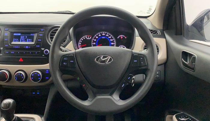 2019 Hyundai Grand i10 MAGNA 1.2 KAPPA VTVT, Petrol, Manual, 35,406 km, Steering Wheel Close Up