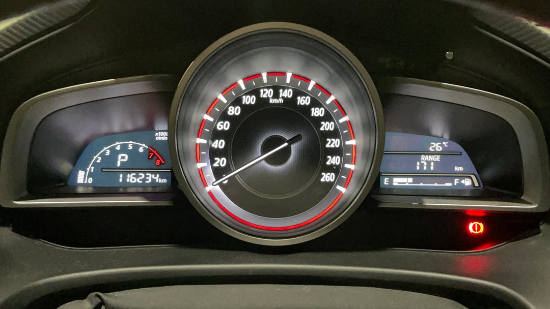 2015 Mazda 3 Touring, Automatic, 116234 km, Odometer View
