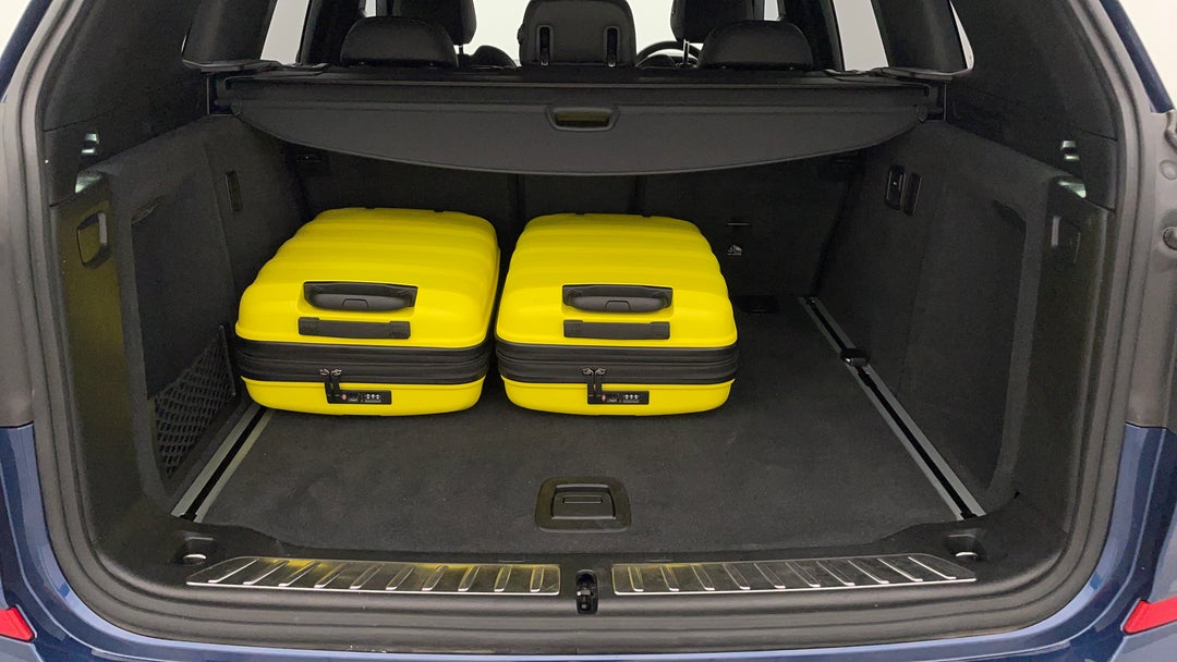 Boot Inside View with Luggage