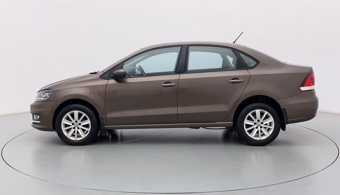 2017 Volkswagen Vento HIGHLINE PLUS 1.5 16 ALLOY, Diesel, Manual, 1,16,281 km, Left Side