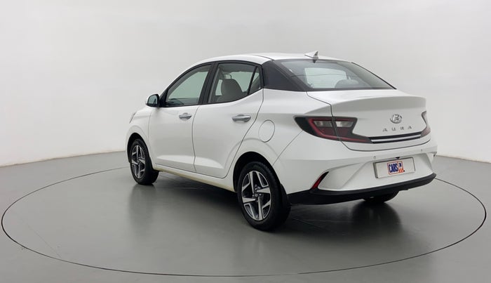 2020 Hyundai AURA SX+ AT, Petrol, Automatic, 7,473 km, Left Back Diagonal