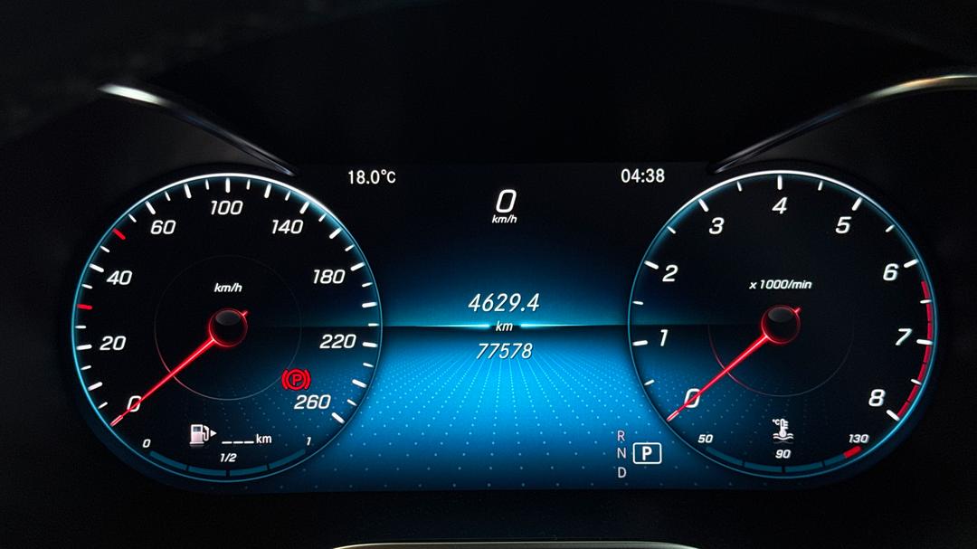 2018 Mercedes-benz C300 -, Automatic, 77578 km, Odometer View