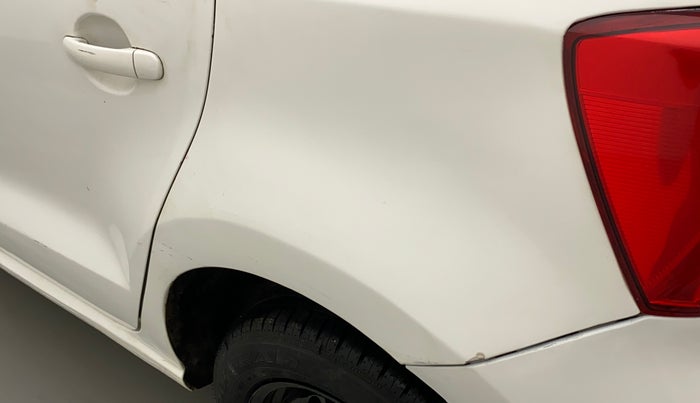 2017 Volkswagen Polo COMFORTLINE 1.2L, Petrol, Manual, 60,760 km, Left quarter panel - Minor scratches