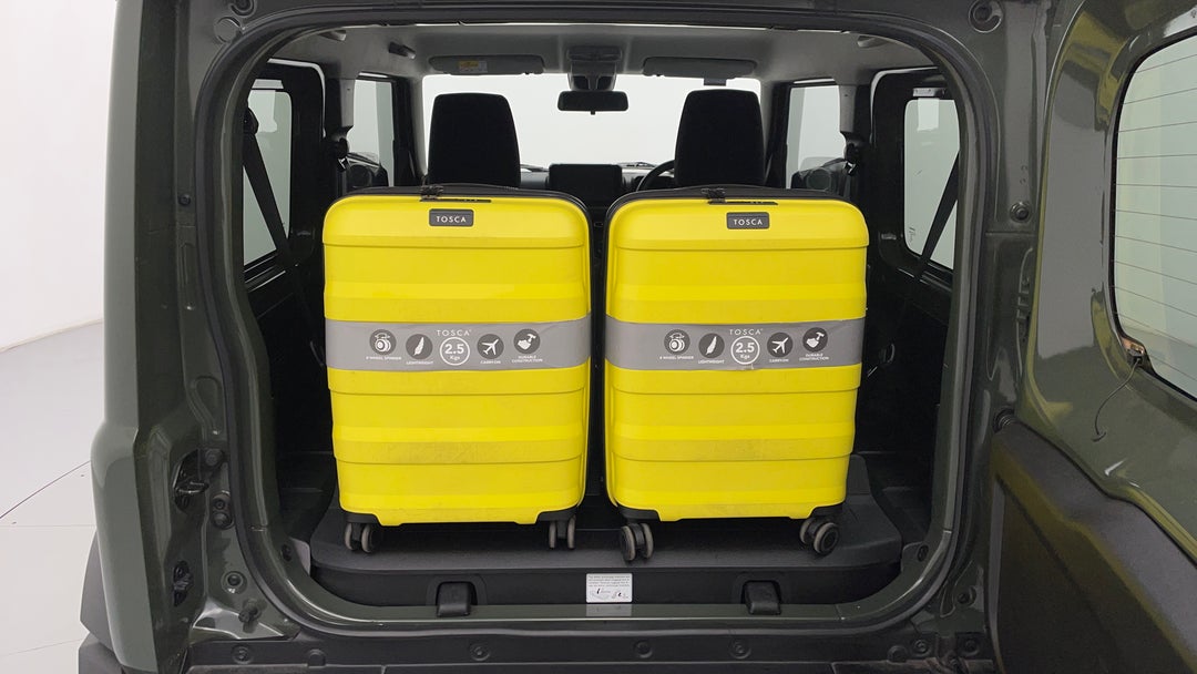 2022 Suzuki Jimny Glx, Manual, 34960 km, Boot Inside View with Luggage