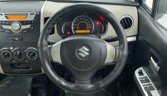 2015 Maruti Wagon R 1.0 VXI, Petrol, Manual, 73,780 km, Steering Wheel Close Up