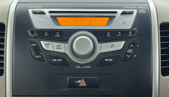 2015 Maruti Wagon R 1.0 VXI, Petrol, Manual, 73,780 km, Infotainment System