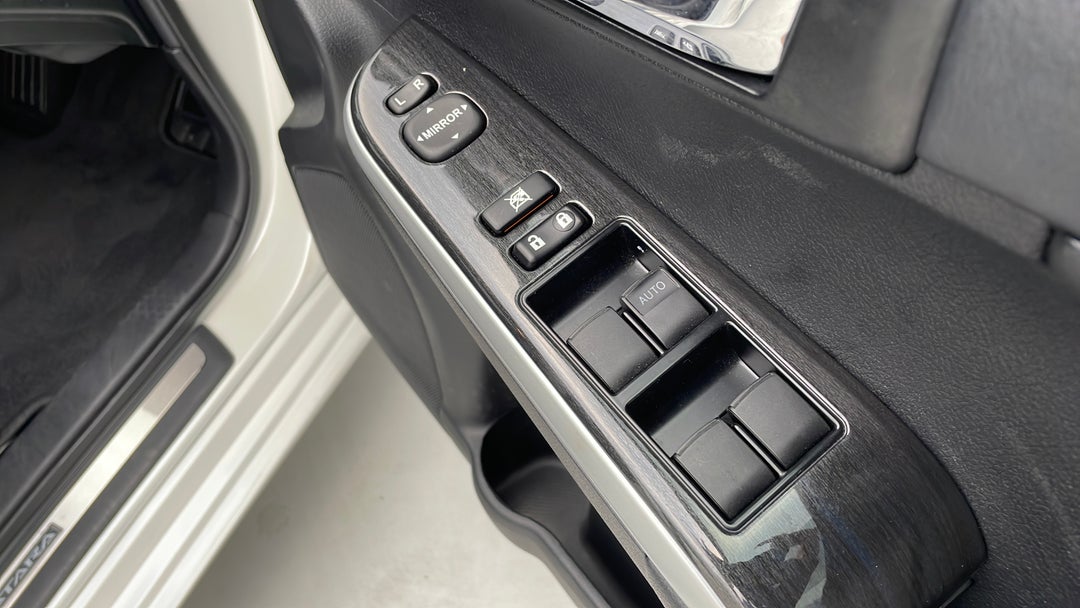 Drivers Side Door Panel Controls