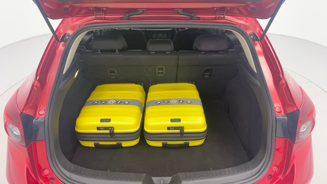 Boot Inside View with Luggage