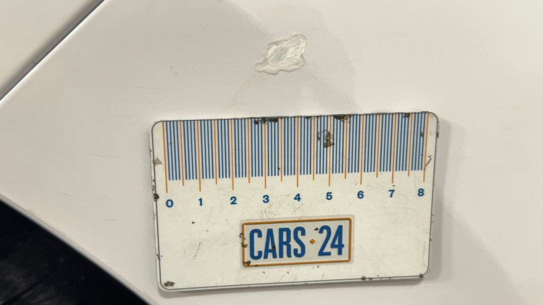 Bumper Rear Paint blemish