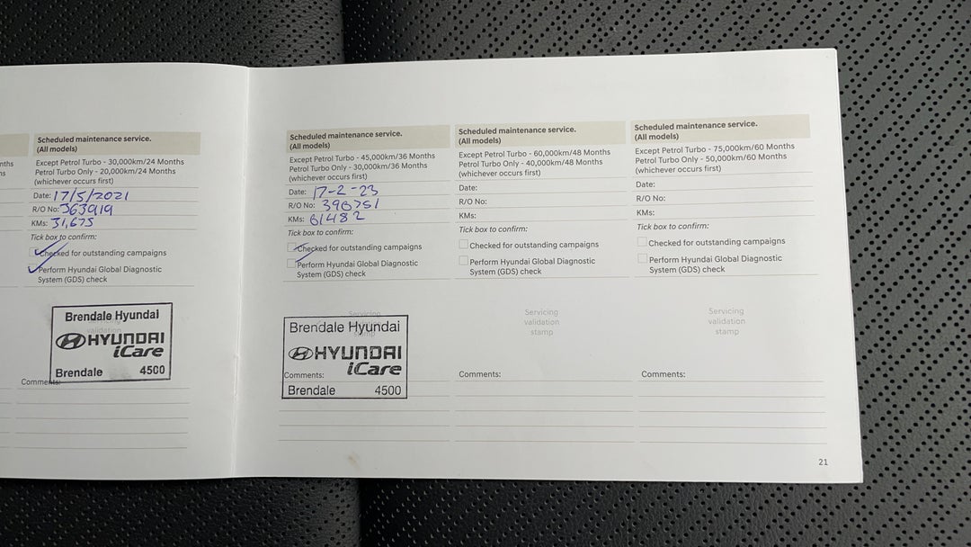 2019 Hyundai Kona Elite (fwd), Automatic, 67920 km, Service History