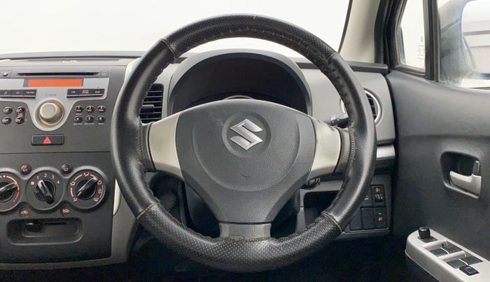 2011 Maruti Wagon R 1.0 VXI, Petrol, Manual, 89,226 km, Steering Wheel Close Up