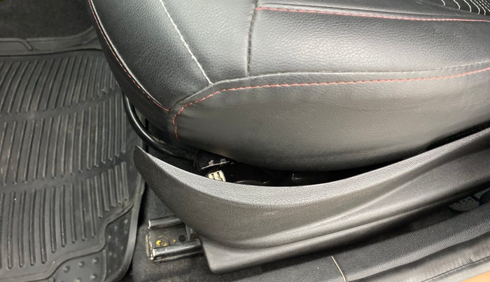 2017 Tata TIGOR XZ (O) PETROL, Petrol, Manual, 24,295 km, Front left seat (passenger seat) - Seat side trim has minor damage