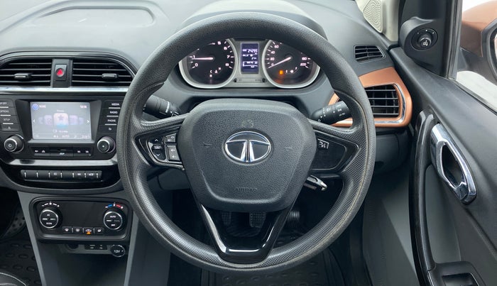 2017 Tata TIGOR XZ (O) PETROL, Petrol, Manual, 24,295 km, Steering Wheel Close Up
