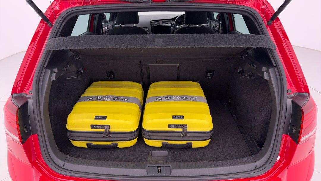2018 Volkswagen Golf Gti, Automatic, 123164 km, Boot Inside View with Luggage