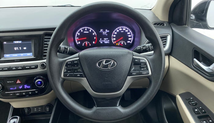 2018 Hyundai Verna EX 1.6 VTVT AT, Petrol, Automatic, 40,923 km, Steering Wheel Close Up