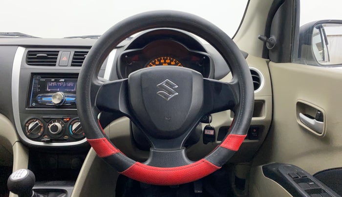 2014 Maruti Celerio VXI, Petrol, Manual, 83,815 km, Steering Wheel Close Up
