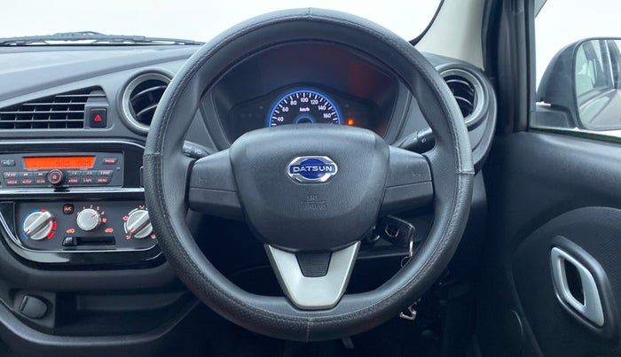 2018 Datsun Redi Go 1.0 S AT, Petrol, Automatic, 19,379 km, Steering Wheel Close Up